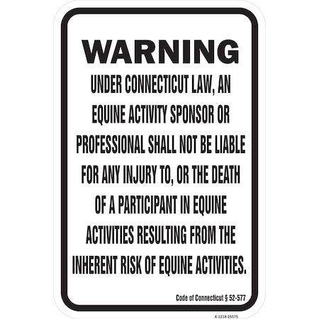 Signmission Safety Sign, 12 in Height, Aluminum, 18 in Length, 25175 A-1218-25175